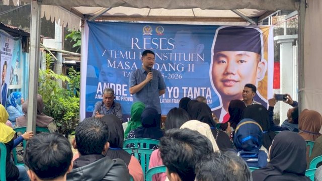 Ketua Komisi C DPRD Provinsi Sulawesi Selatan, Andre Prasetyo Tanta (APT).