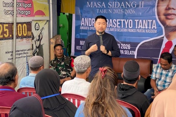 Serap Aspirasi Warga Bara-Baraya Selatan, Andre Tanta Fokus Benahi Infrastruktur dan Bansos