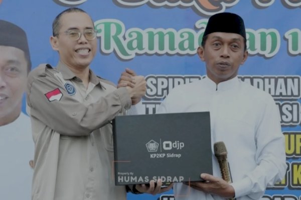 Kinerja Pajak Diapresiasi, Pemkab Sidrap Terima Penghargaan dari DJP Sulselbartra