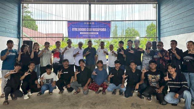 RYBC Boxing Club Diresmikan, Perkuat Pembinaan Tinju di Kecamatan Wasuponda
