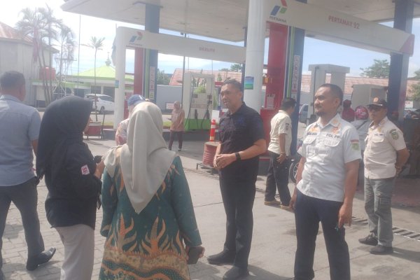 DPRD Palopo Cek SPBU, Penjualan BBM Diminta Tepat Sasaran