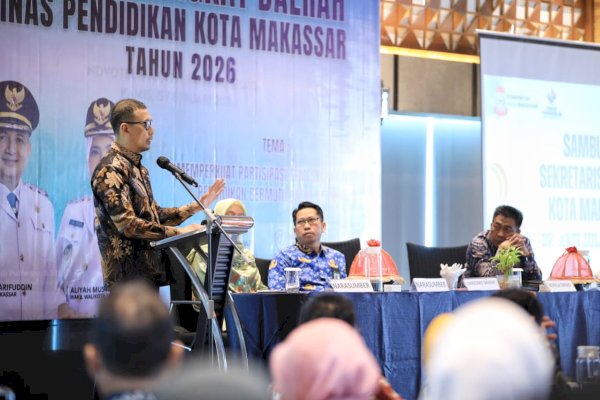 Sekda Makassar Tegaskan Forum Dinas Pendidikan Bukan Sekadar Seremonial, Jadi Penentu Arah Program 2027