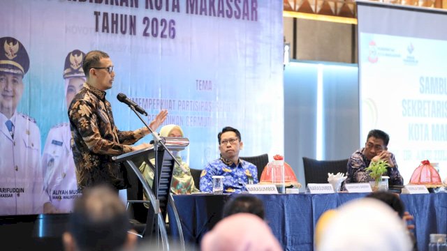 Sekda Makassar Tegaskan Forum Dinas Pendidikan Bukan Sekadar Seremonial, Jadi Penentu Arah Program 2027