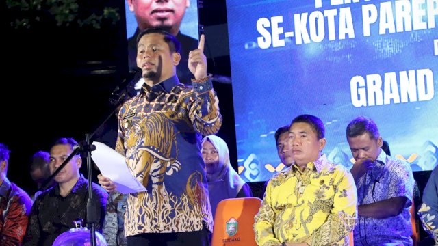 Wali Kota Tasming Hamid Lantik 564 RT/RW Parepaere.Tasming: RT/RW Garda Terdepan Pelayanan Publik di Parepare