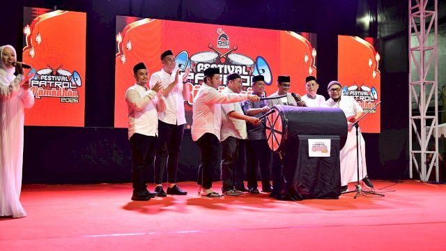 Ribuan Tumpah Ruah! Gandi Rusdi Resmi Buka Pestival Patrol Ramadan PSI Sulsel