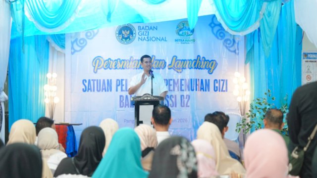 Komitmen Atasi Masalah Gizi, Pemkab Pangkep Resmikan SPPG Balocci Kassi