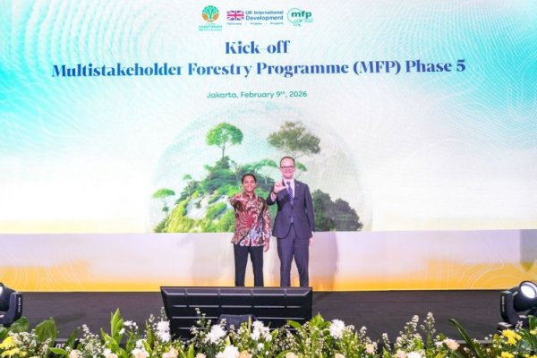 Indonesia-Inggris Luncurkan MFP Fase 5, Perkuat Tata Kelola Hutan dan Kepercayaan Global