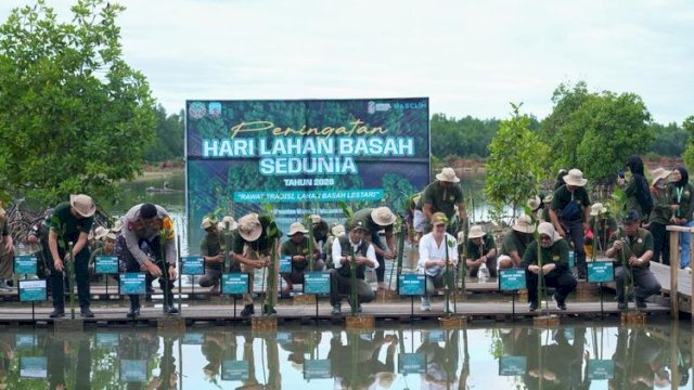 Peringati Hari Lahan Basah Sedunia 2026, Menhut Tekankan Peran Mangrove bagi Ekologi dan Ekonomi Pesisir