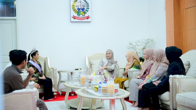 Wagub Sulsel Terima Audiensi Puteri Indonesia Sulsel II 2026.