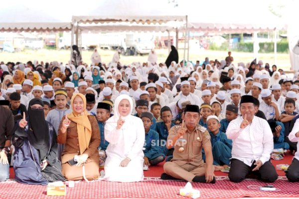 Yatim Fest di Sidrap, Fatmawati Rusdi dan Syaharuddin Alrif Teguhkan Komitmen untuk Anak Yatim
