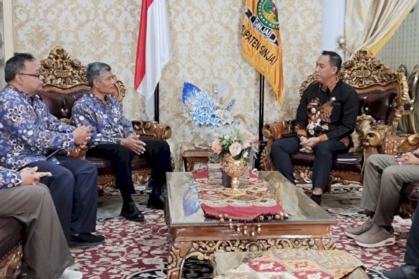 Audiensi dengan BPKP, Pemkab Sinjai Komitmen Perkuat SPIP