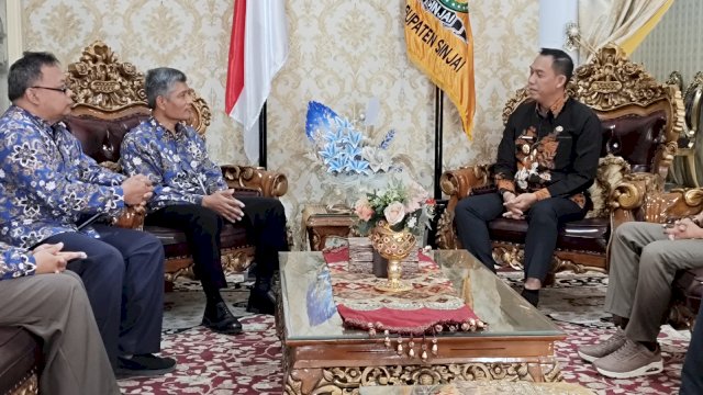 Audiensi dengan BPKP, Pemkab Sinjai Komitmen Perkuat SPIP
