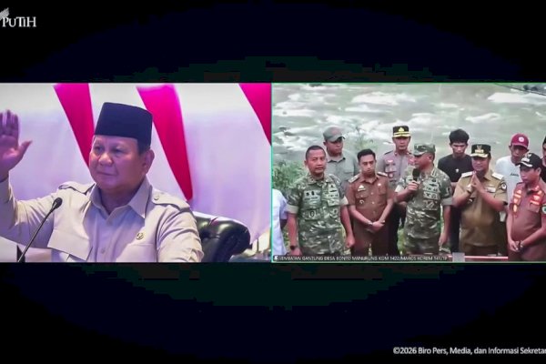 Diresmikan Presiden Prabowo, Gubernur Sulsel Support Program Jembatan Gantung TNI untuk Perkuat Akses