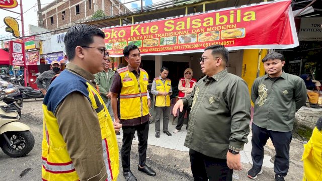 Bersama Kasatgas 4.2 Deputi Kordinasi dan Supervisi KPK RI, Kadis DBMBK Kunjungi Lokasi Multi Years Contrak