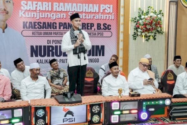 Gencar Safari Politik, Kaesang Pangarep Ingin PSI Lolos Parlemen di 2024