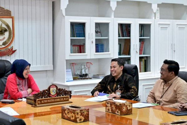 Audiensi dengan BPJS Kesehatan, Wawali Makassar Bahas Penguatan Program JKN