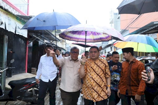 Wali Kota Makassar Dampingi Wamen PKP Tinjau Kawasan Kumuh di Tallo, Pemkot Usulkan Hunian Vertikal