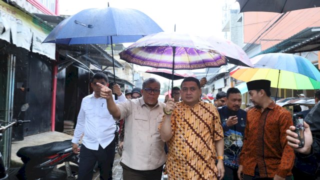 Wali Kota Makassar Dampingi Wamen PKP Tinjau Kawasan Kumuh di Tallo, Pemkot Usulkan Hunian Vertikal