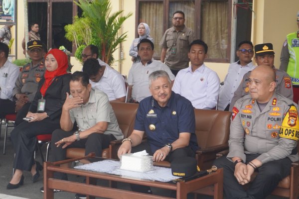 Bupati Irwan Hadiri Gelar Pasukan Operasi Ketupat di Pinrang, Siap Amankan Mudik Idul Fitri