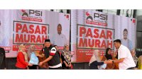 Bantu Warga Dapatkan Sembako Terjangkau, PSI Sulsel Gelar Pasar Murah di Pinrang