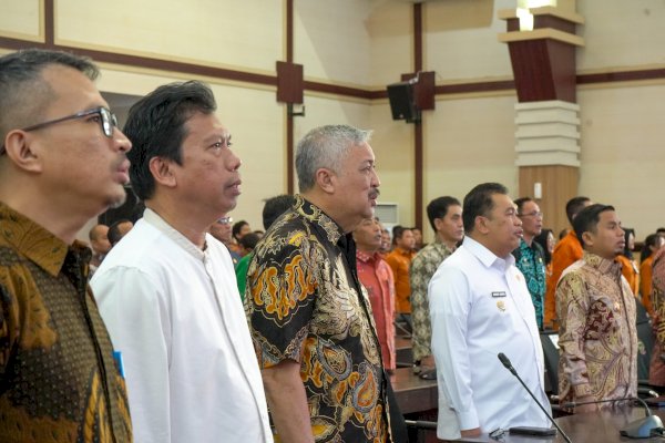 Irwan Hamid Hadiri MoU Statistik, Tegaskan Pembangunan Harus Berbasis Data