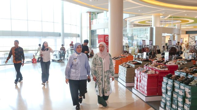 Wakil Wali Kota Makassar, Aliyah Mustika Ilham, menghadiri kegiatan Festive Raya Fashion Show 2026.