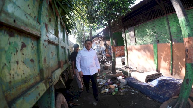 Wali Kota Munafri Arifuddin alias Appi, merancang prgram memprioritaskan pembenahan infrastruktur pendukung di kawasan TPA Antang.