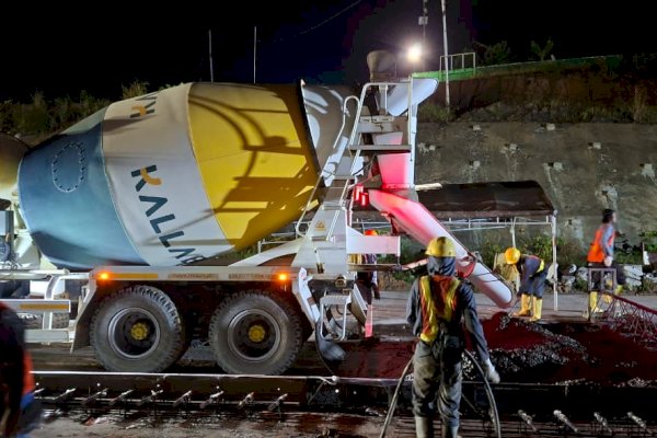 Dukung Infrastruktur IKN, Kalla Beton Suplai Beton Ready Mix untuk Proyek KIPP 1A dan 1B