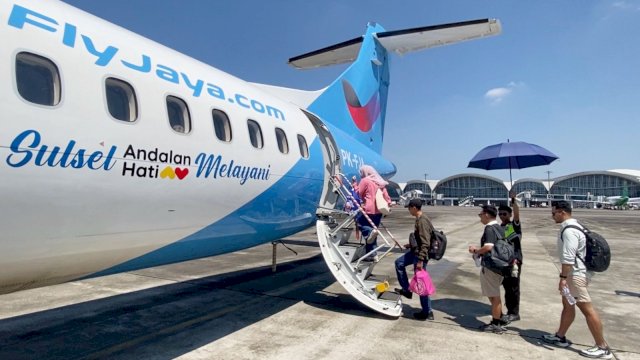 Rute penerbangan Makassar&ndash;Selayar.