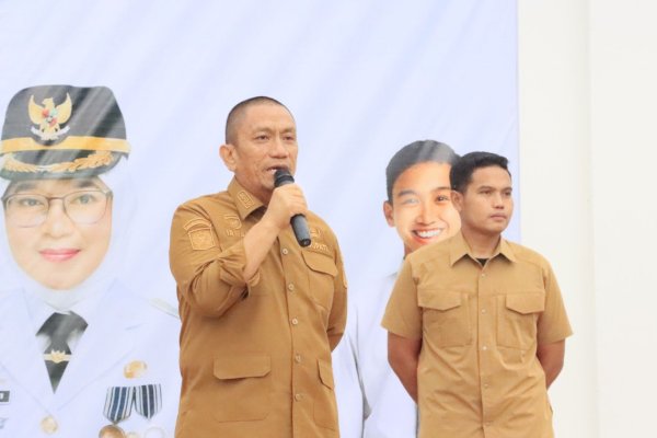 Apel Perdana Pasca Idul Fitri, Bupati Ibas Komitmen Pertahankan PPPK-Tingkatkan Disiplin ASN