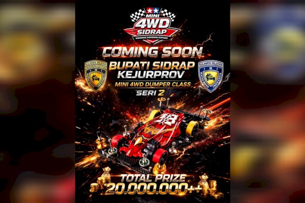 Sidrap Tuan Rumah Kejurprov Mini 4WD Dumper Class Seri 2, Siap Jadi Barometer Baru
