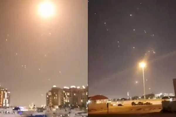 Iran Balas Dendam Penuh, Bombardir Markas Militer Amerika dan Israel dengan Rudal