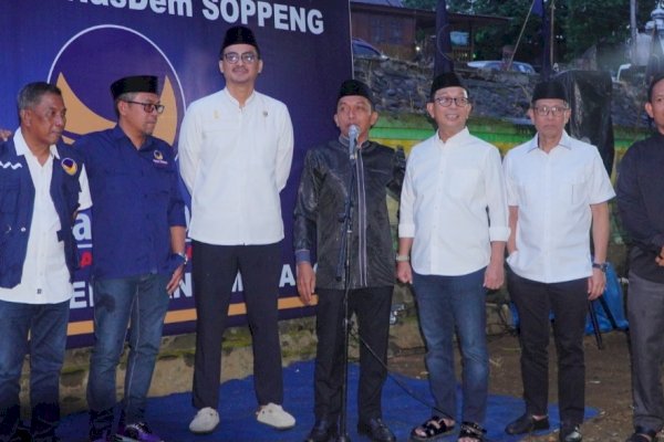 Konsolidasi NasDem di Soppeng, Syaharuddin Alrif Ajak Kader Dukung Pembangunan Daerah