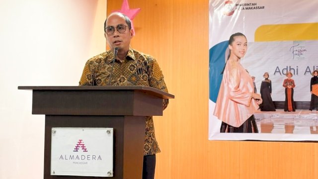 Kepala Dinas Pariwisata Kota Makassar, Achmad Hendra Hakamuddin.