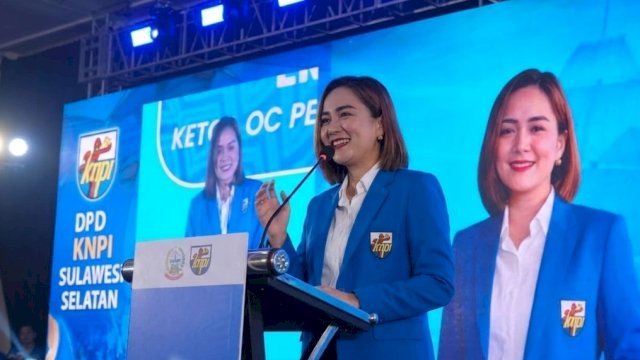 Ketua Panitia Pelantikan, Erika Tansil.