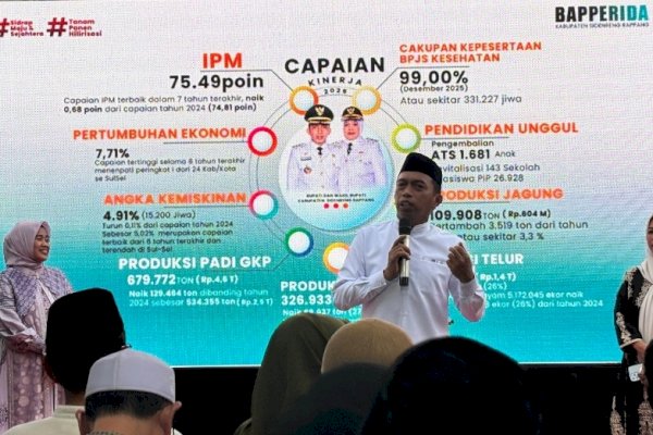 Bupati Syaharuddin Alrif Ajak Warga Sidrap di Makassar Perkuat Persatuan