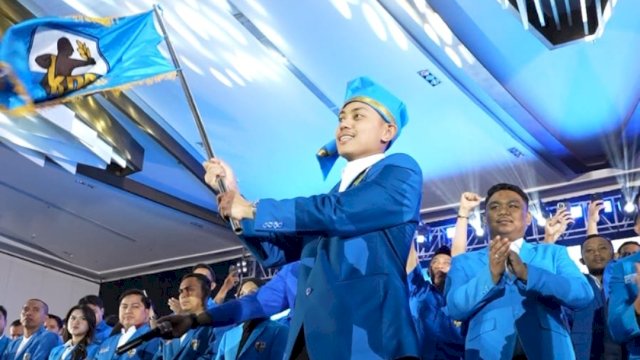 Fadel Muhammad Tauphan Anshar resmi dilantik sebagai Ketua KNPI Sulsel.