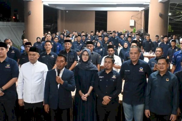 Didampingi Cicu dan Sadar, Syaharuddin Tegaskan Misi Pertahankan Kemenangan NasDem di Dapil Sulsel II