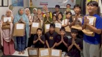 Vonny Ameliani Berbagi Baju Lebaran untuk Anak Yatim, Senyum Bahagia Hiasi Panti Nur Qodri