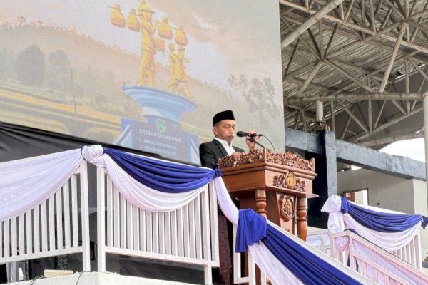Sholat Id Bersejarah di Ganggawa, Syaharuddin Gaungkan Sidrap Berkah dan Sejahtera