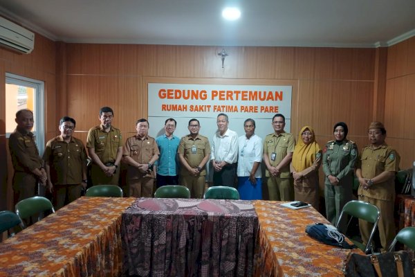 Sekda Parepare Kunjungi RS Fatima Bahas Polemik Hijab Tenaga Kerja