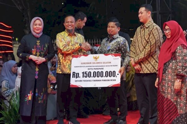 Kinerja Diakui, Pemkot Parepare Terima Dua Apresiasi dari Pemprov Sulsel