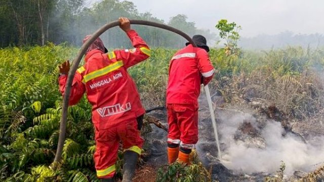 Manggala Agni Gerak Cepat Kendalikan Karhutla di Riau