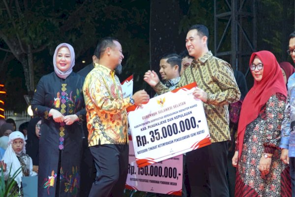 Pangkep Raih Tiga Penghargaan Sekaligus, Indikator Kesejahteraan Warga Kian Meningkat