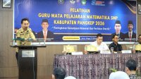 Bupati Yusran Buka Pelatihan Guru Matematika, Fokus Tingkatkan Numerasi di Pangkep