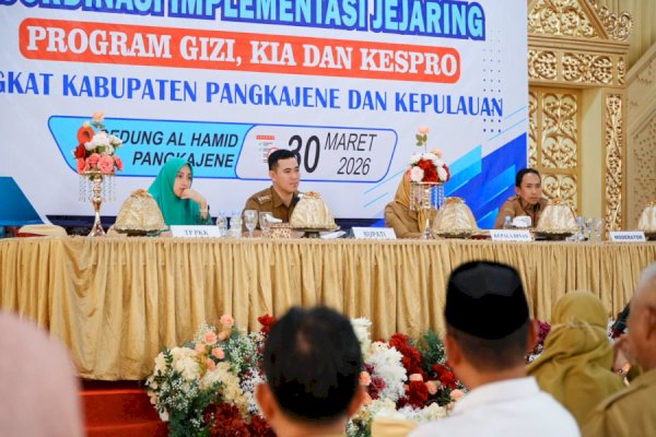 Sinergi Lintas Sektor, Pemkab Pangkep Targetkan Nol Kematian Ibu dan Bayi