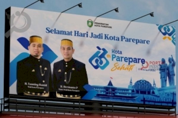 Pemkot Rilis Logo HUT ke-66, Angkat Tema “Parepare Sehati”