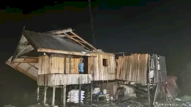 Angin Kencang Rusak Belasan Rumah di Luwu Timur, Pemkab Bergerak Cepat