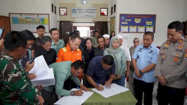 Pemkab Lutim Tuntaskan Sengketa Lahan Old Camp Lewat Kesepakatan Bersama