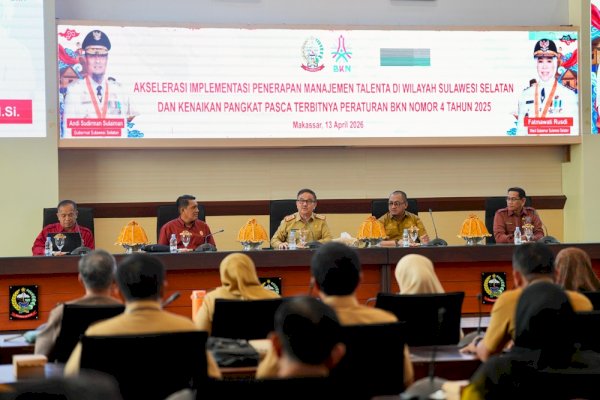 Sekda Sulsel Dorong Akselerasi Manajemen Talenta ASN, Tekankan Sistem Berbasis Kinerja